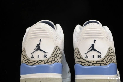 Hyperoad JORDAN “UNC” WHITE RETRO AIR 3 1019